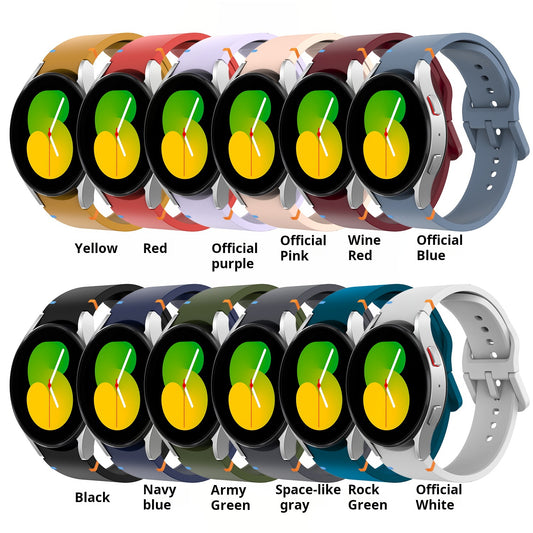 Samsung Galaxy Watch7 smooth silicone strap